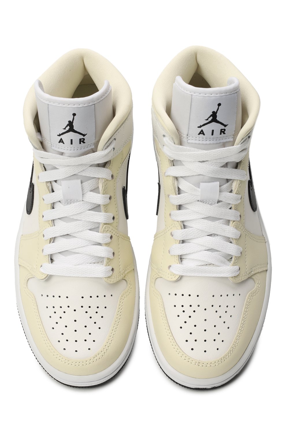 Кеды Air Jordan 1 Mid 'Coconut Milk' | Nike | Жёлтый - 2