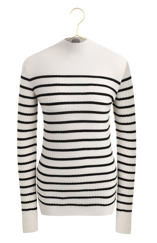 Шерстяной пуловер | MRZ | Чёрно-белый - 1