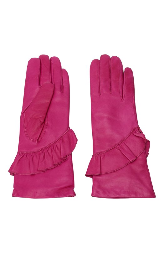 Кожаные перчатки | Diane Von Furstenberg | Розовый - 2