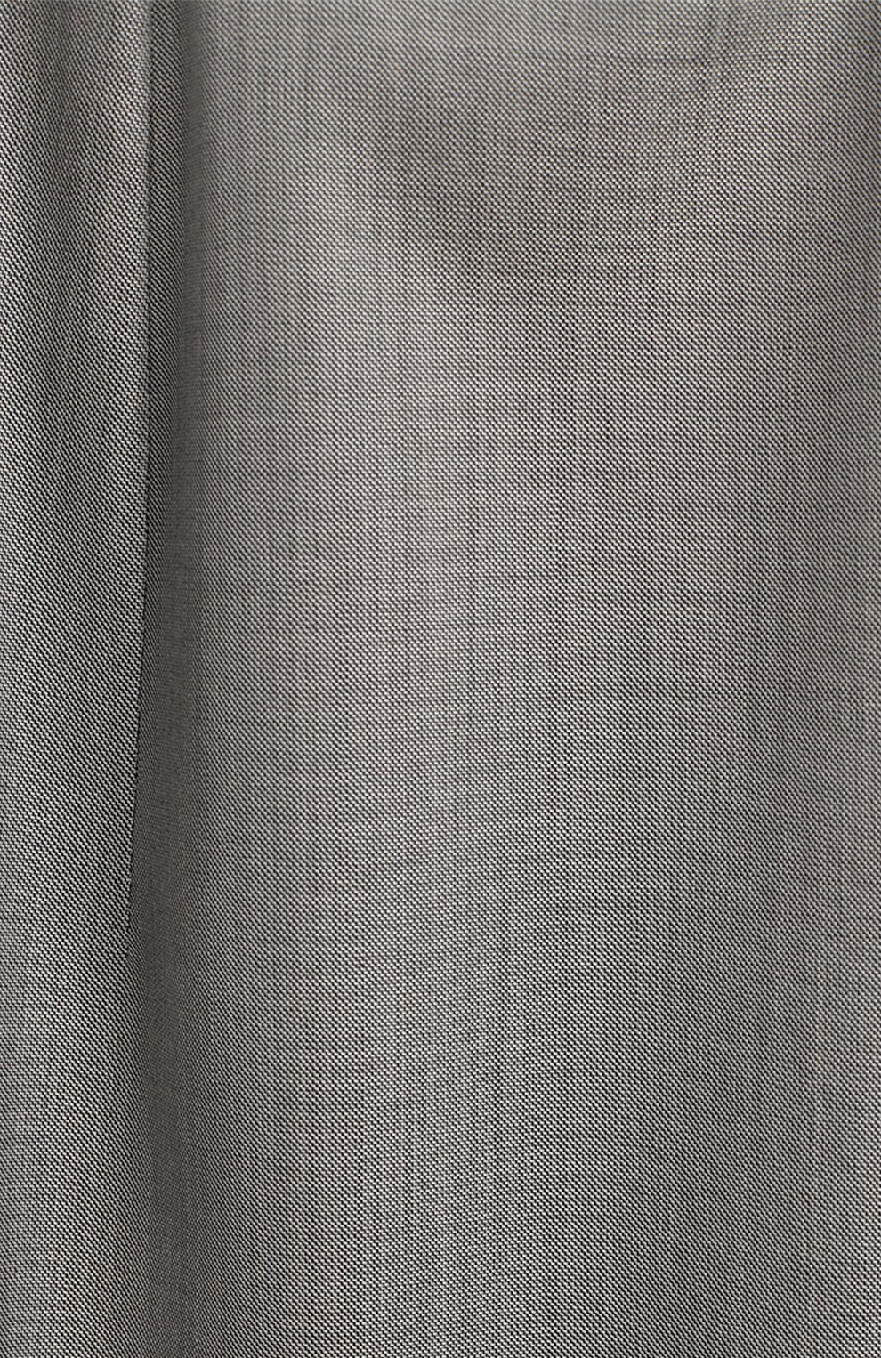 Платье из шерсти и шелка | Saint Laurent | Серый - 3