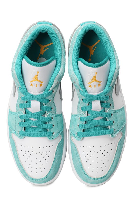 Кеды Air Jordan 1 Low SE "New Emerald" | Nike | Зелёный - 2