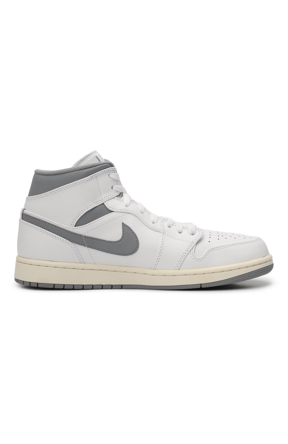 Кеды Air Jordan 1 Mid 'Neutral Grey' | Nike | Белый - 5