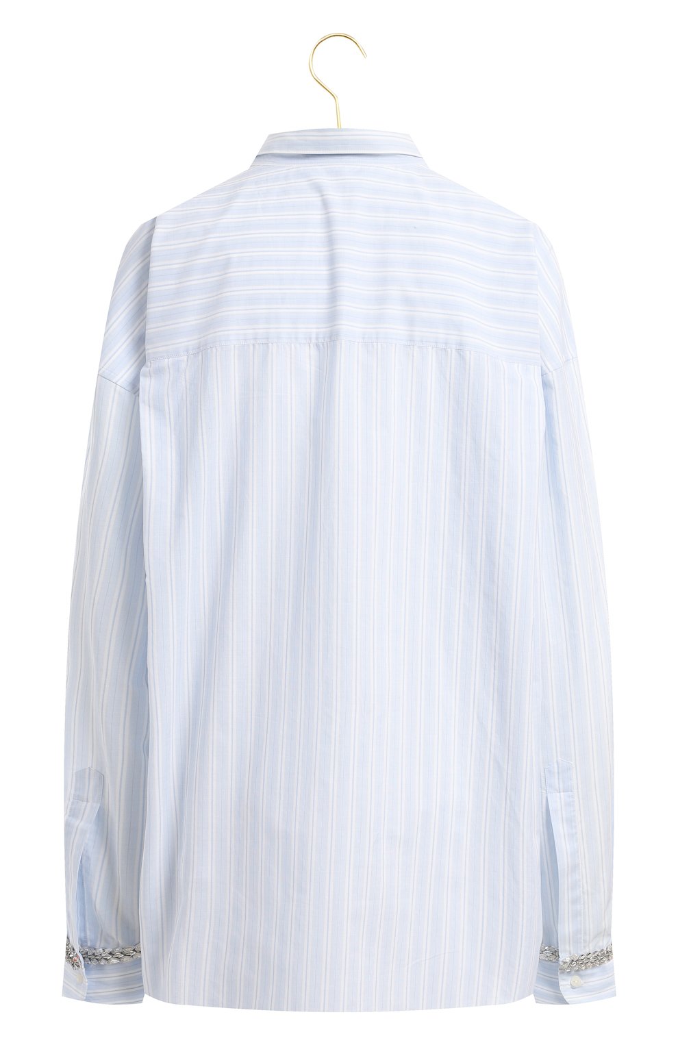 Хлопковая рубашка | Ermanno Scervino | Голубой - 2