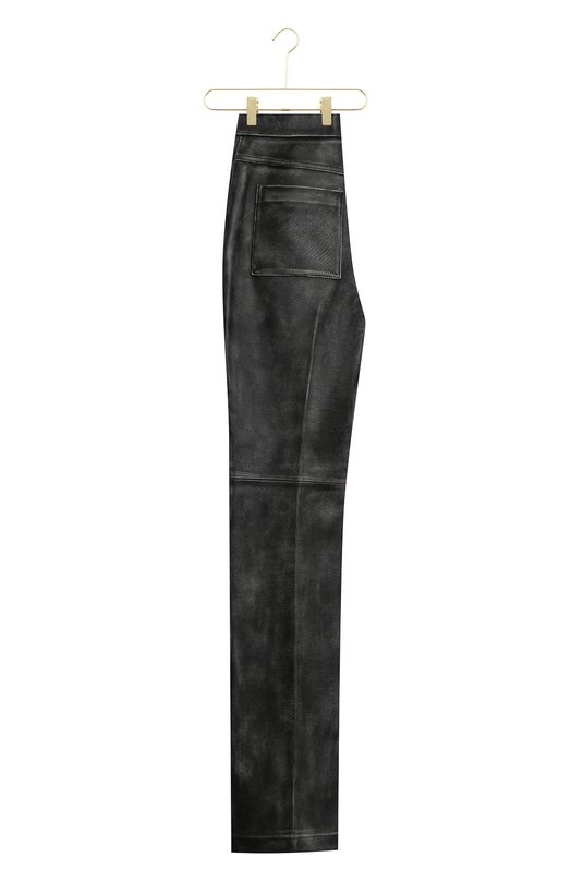 Кожаные брюки | Alexander Wang | Серый - 2