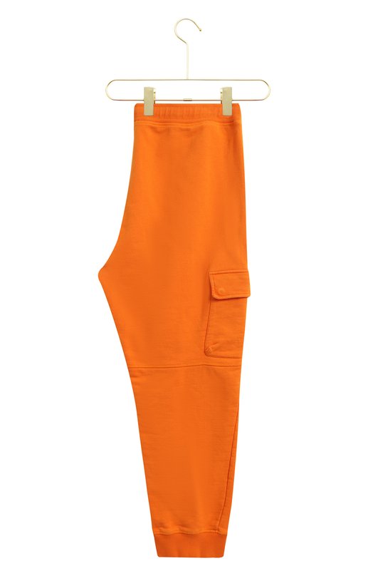 Хлопковые брюки-карго | Burberry | Оранжевый - 3