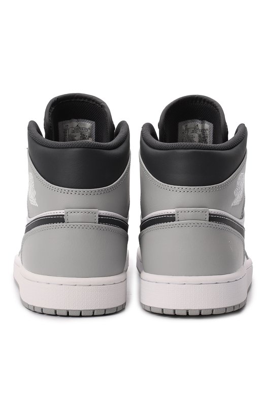 Кеды Air Jordan 1 Mid GS "Light Smoke Grey Anthracite" | Nike | Серый - 3