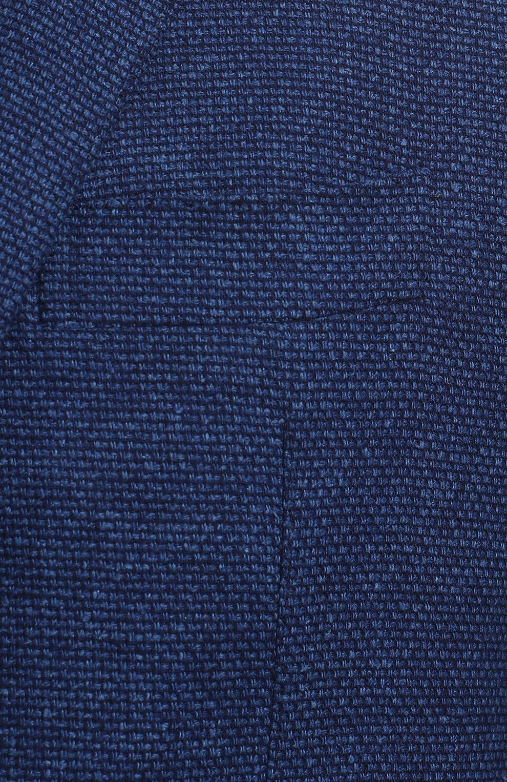 Пиджак из шерсти и хлопка | Zilli | Синий - 3