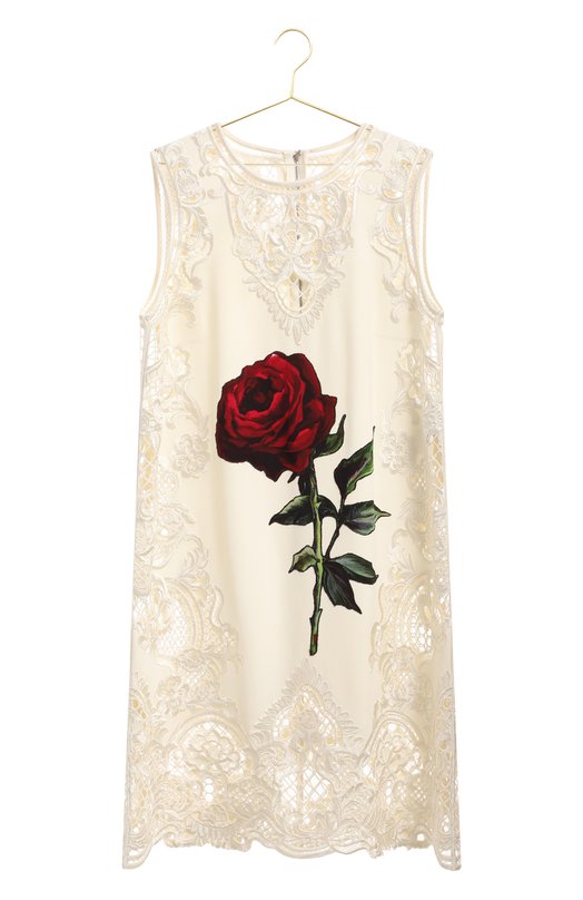 Платье | Dolce & Gabbana | Кремовый - 1