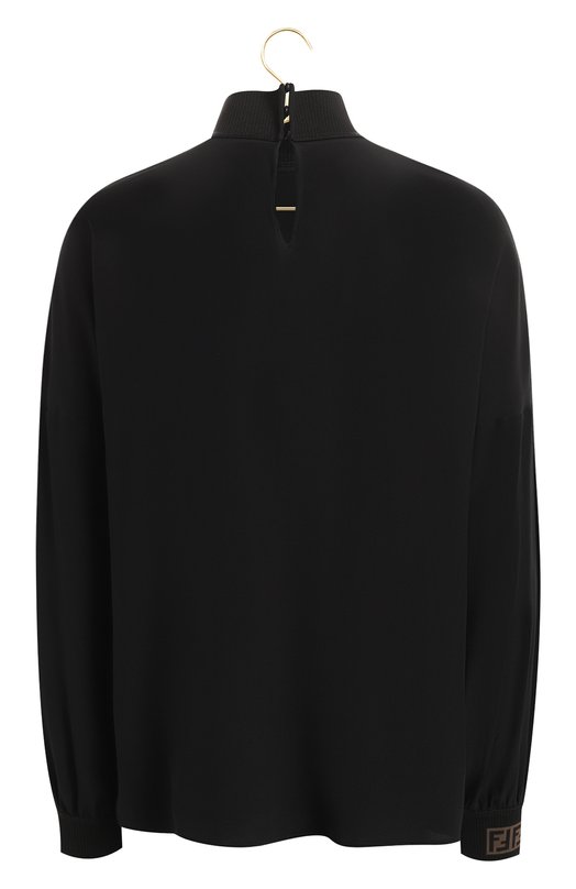 Шелковая блузка | Fendi | Чёрный - 2