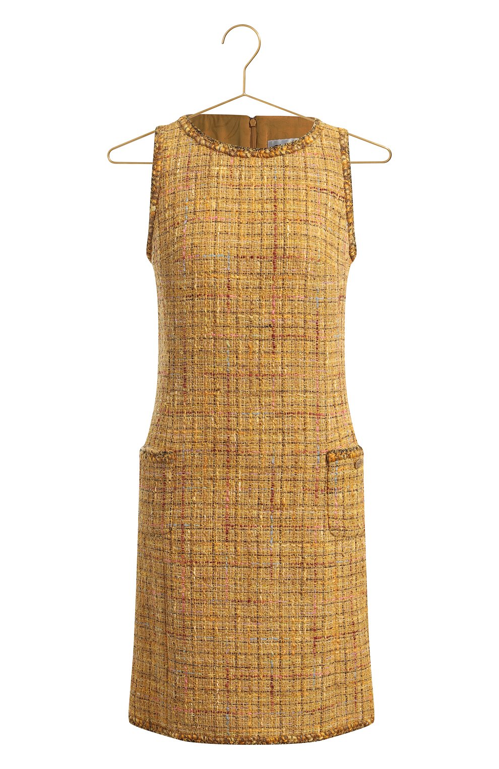 Шерстяное платье | Chanel | Жёлтый - 1