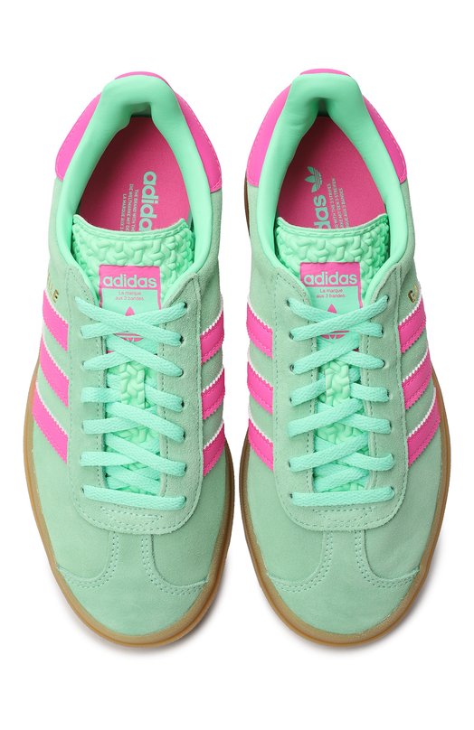 Кеды Gazelle Bold Pulse Mint Pink | adidas | Зелёный - 2