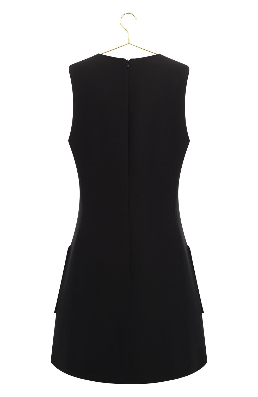 Платье из шерсти и шелка | Louis Vuitton | Чёрный - 2