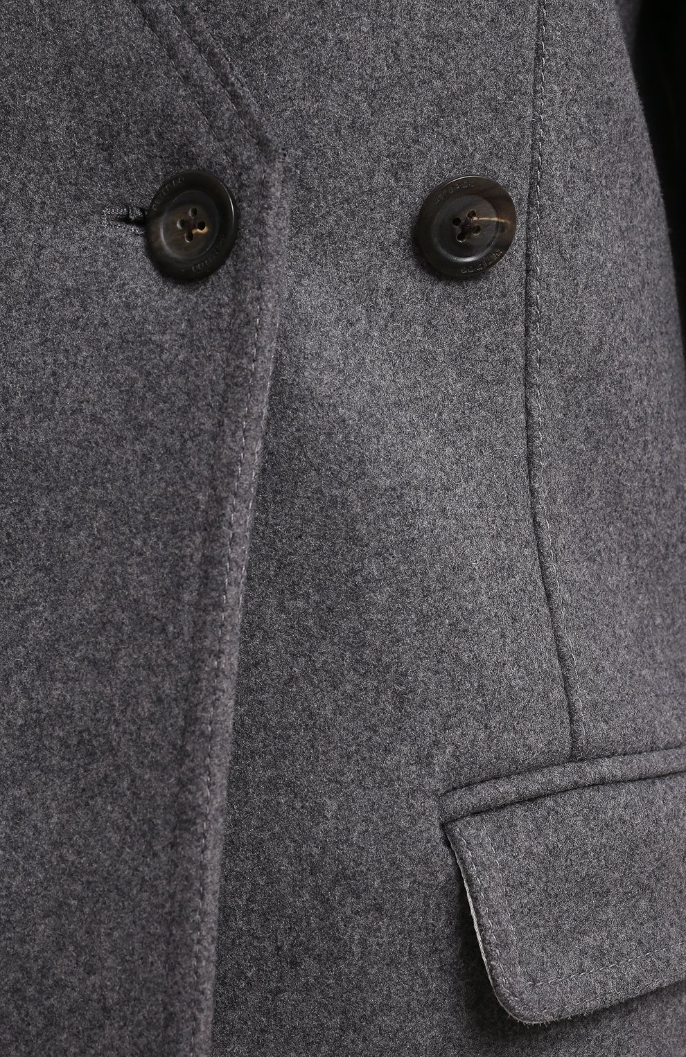 Шерстяное пальто | Peter Do | Серый - 3