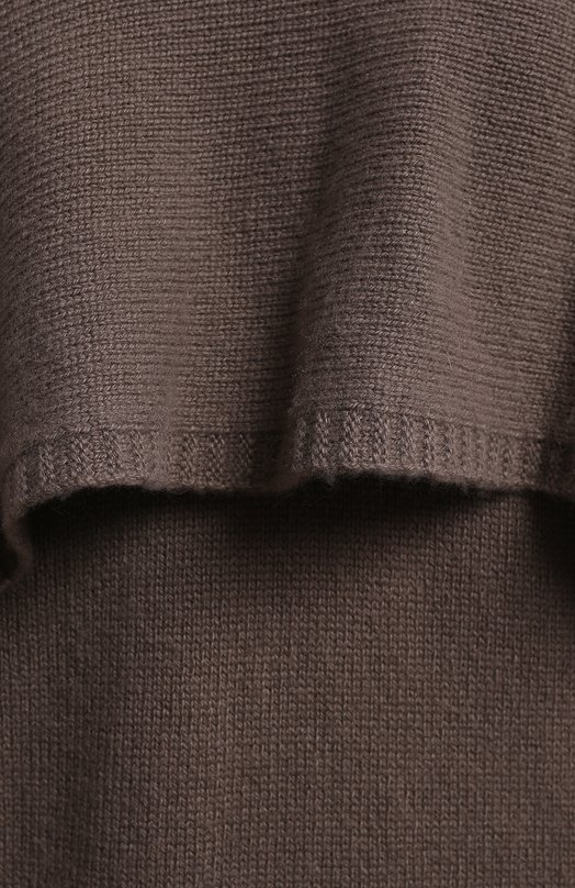 Кашемировый пуловер | Deveaux New York | Коричневый - 3