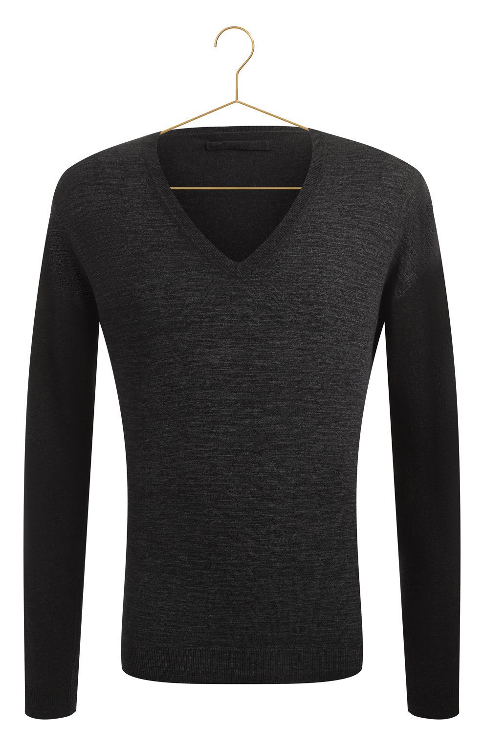 Пуловер из хлопка и кашемира | Prada | Серый - 1