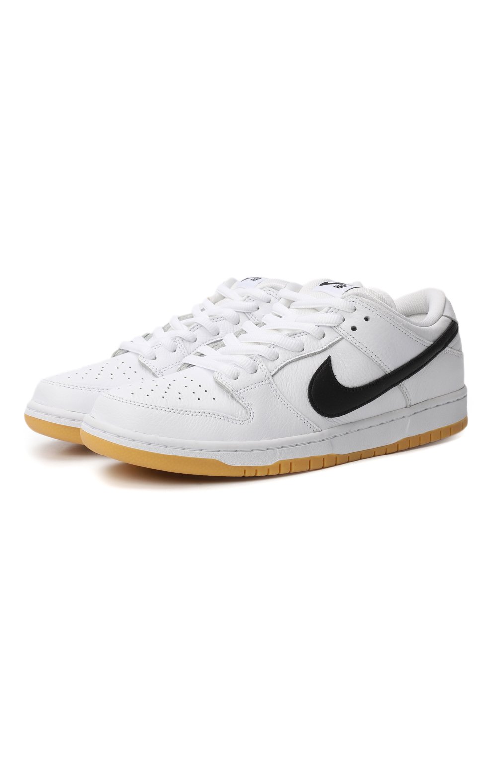 Кеды Dunk SB Low Pro White Gum | Nike | Белый - 1