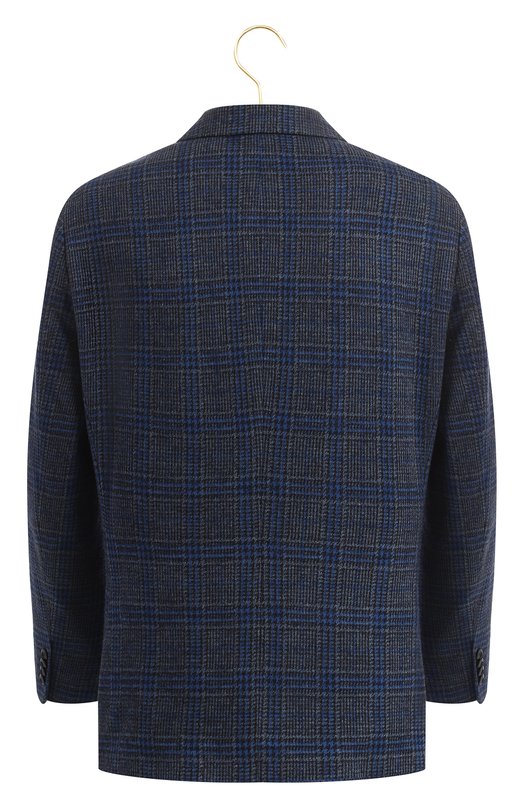 Пиджак из хлопка и шерсти | Etro | Синий - 2