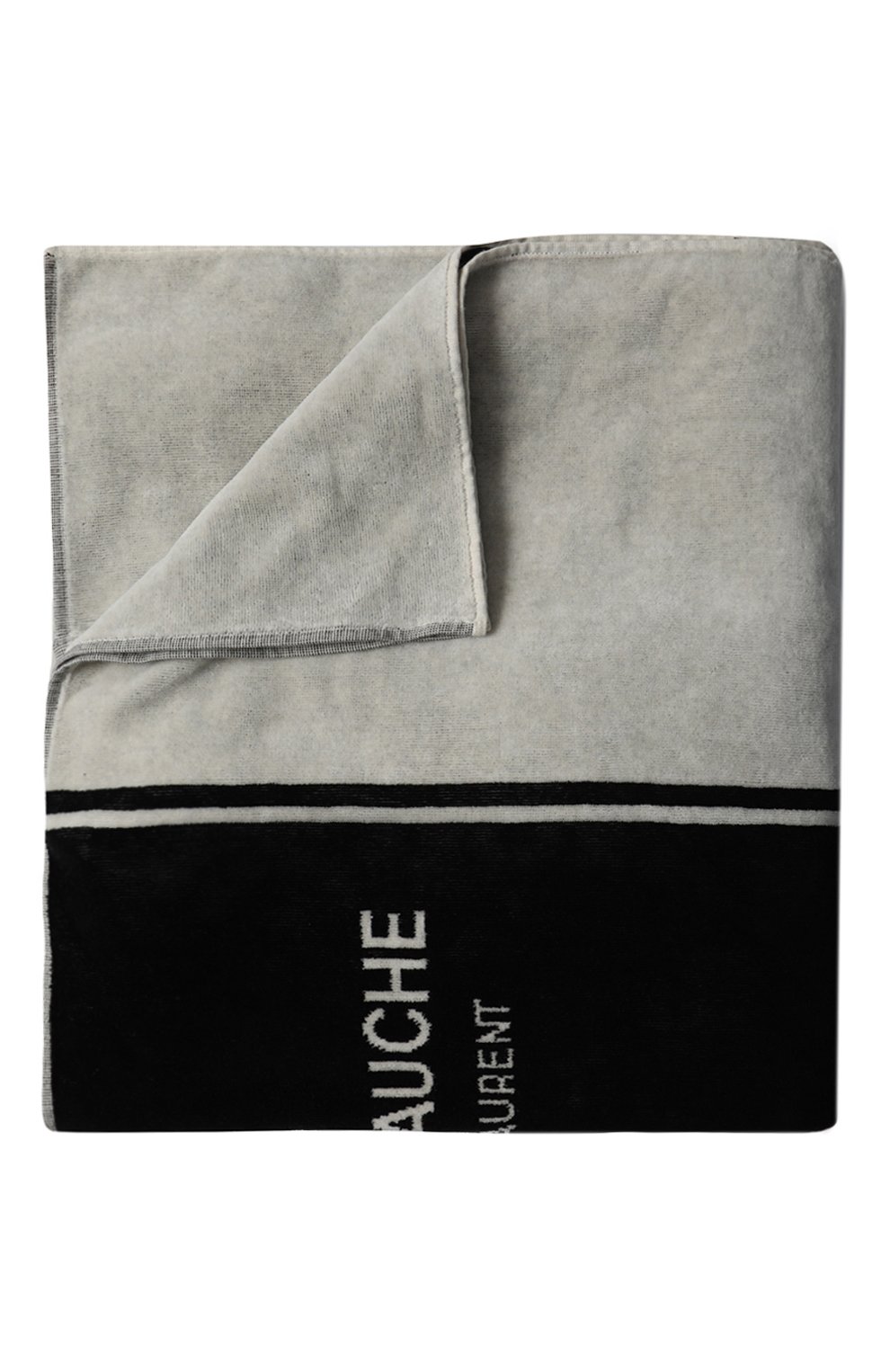 Сумка Rive Gauche Towel | Saint Laurent | Чёрно-белый - 8