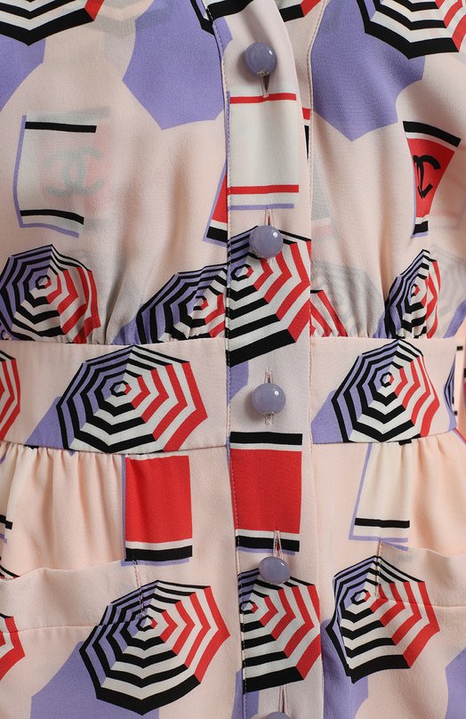 Шелковая блузка | Chanel | Разноцветный - 3