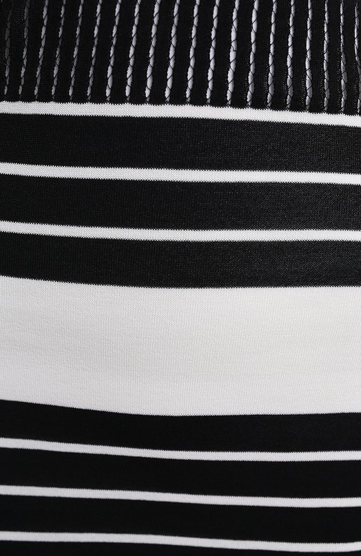 Платье из вискозы | Cruciani | Чёрно-белый - 3