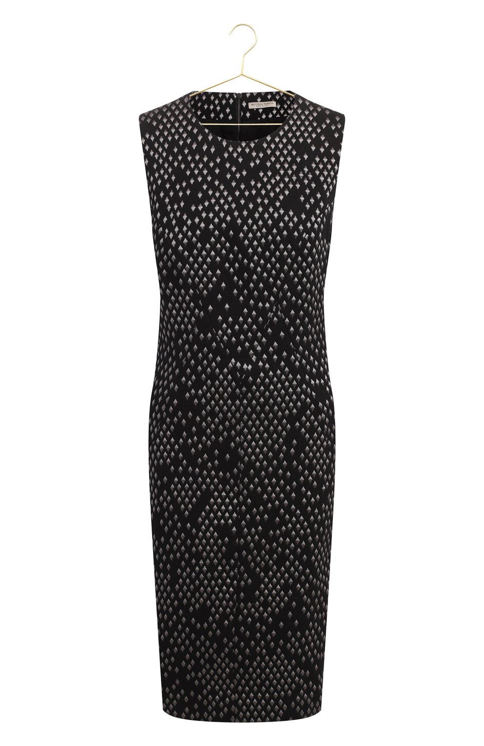 Платье из хлопка и шелка | Bottega Veneta | Чёрный - 1