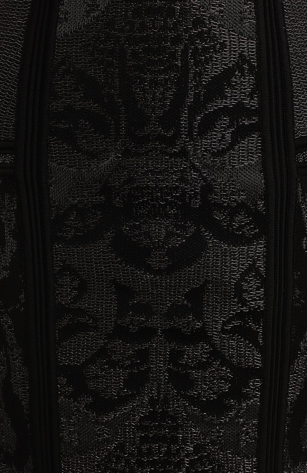 Платье из вискозы и шерсти | Roberto Cavalli | Чёрный - 3