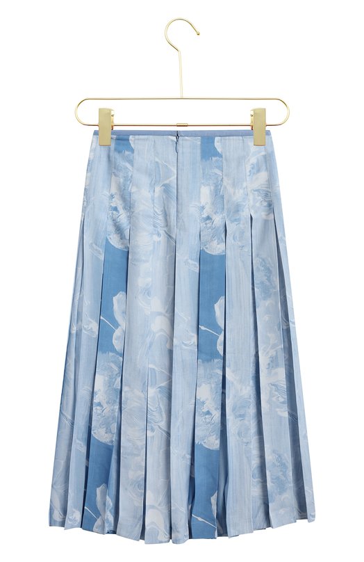 Плиссированная юбка | Victoria Beckham | Голубой - 2