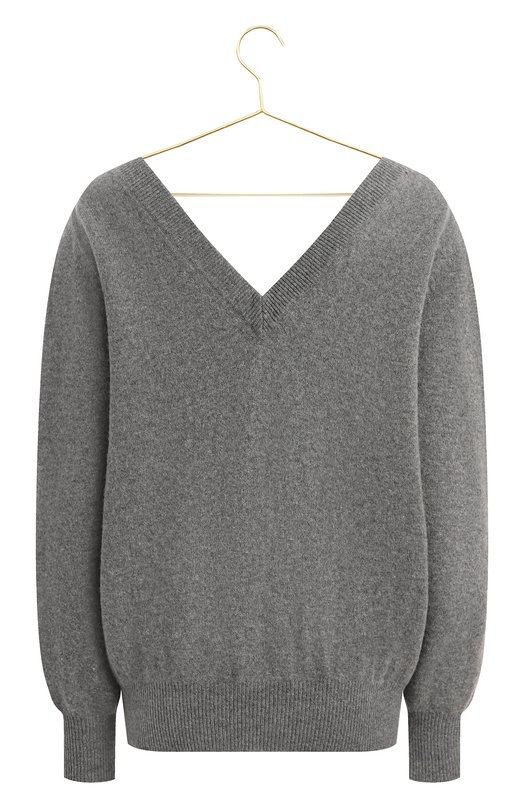 Шерстяной пуловер | Victoria Beckham | Серый - 2