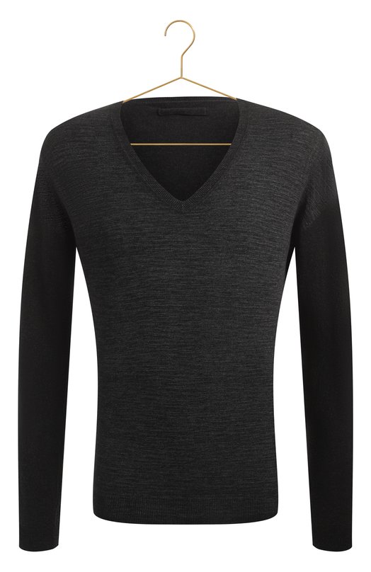Пуловер из хлопка и кашемира | Prada | Серый - 1