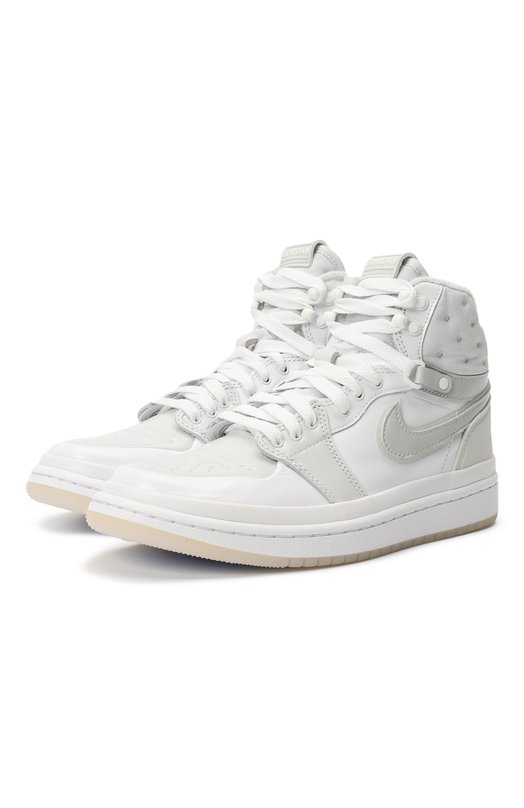 Кеды Air Jordan 1 Acclimate "White Grey Fog" | Nike | Серый - 1