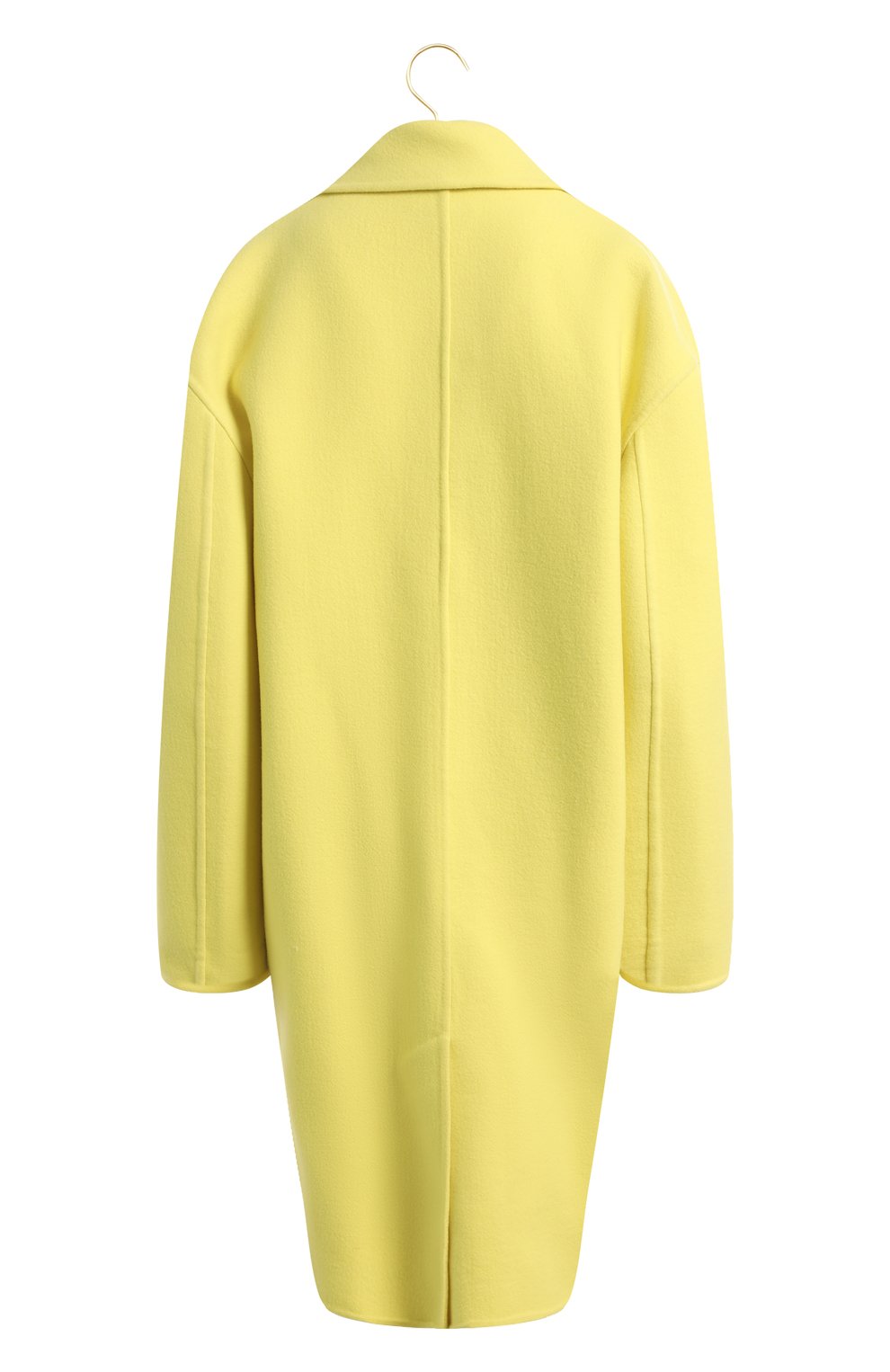 Кашемировое пальто | Bottega Veneta | Жёлтый - 2