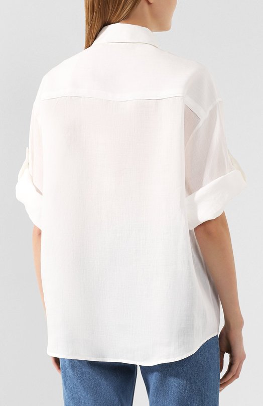 Рубашка из рами | Zimmermann | Белый - 6