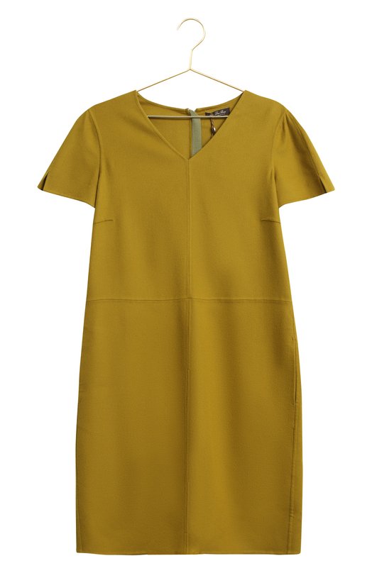 Кашемировое платье | Loro Piana | Жёлтый - 1