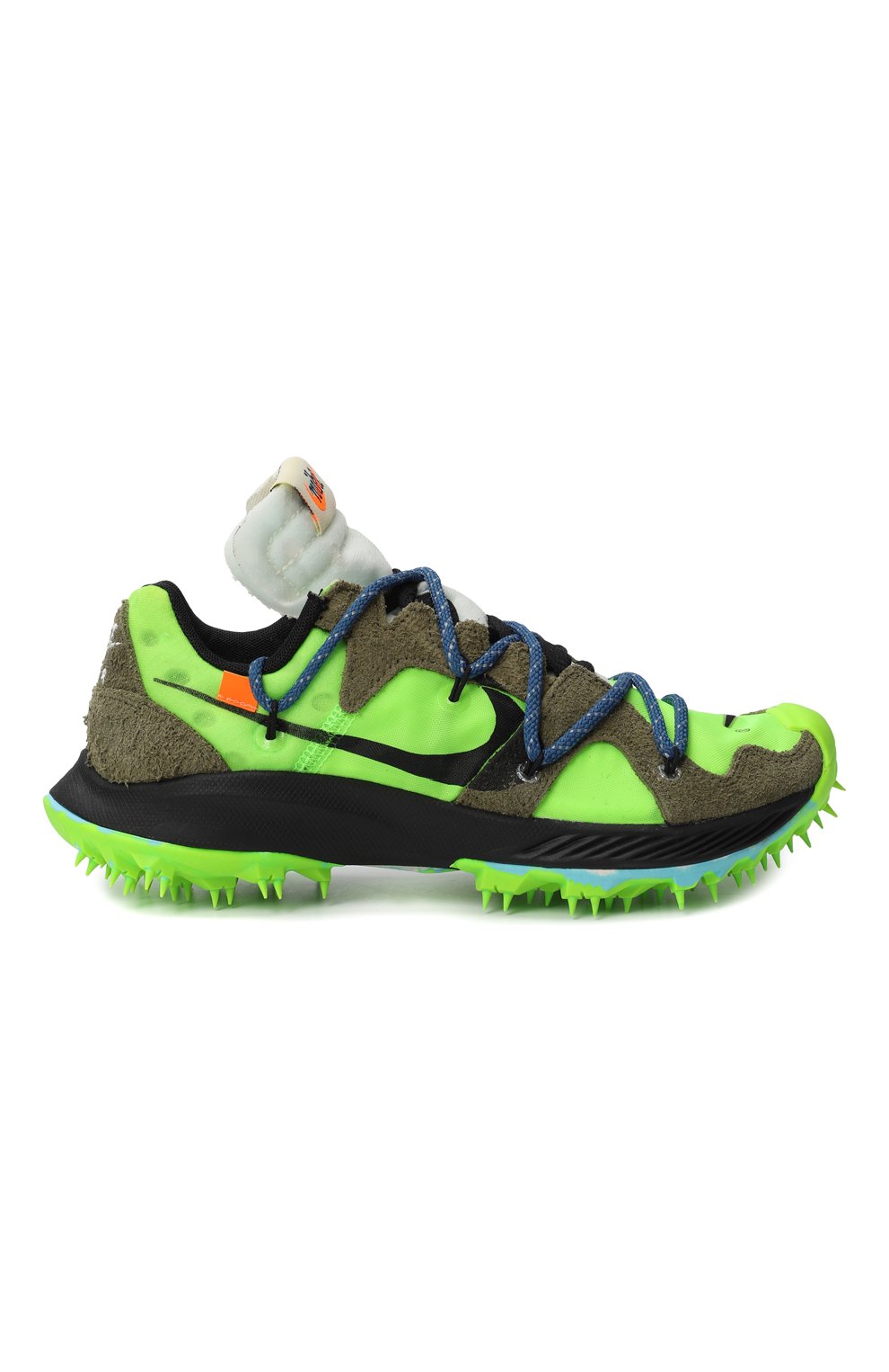 Кроссовки Off-White x Nike Zoom Terra Kiger 5 Electric Green | Nike | Зелёный - 7