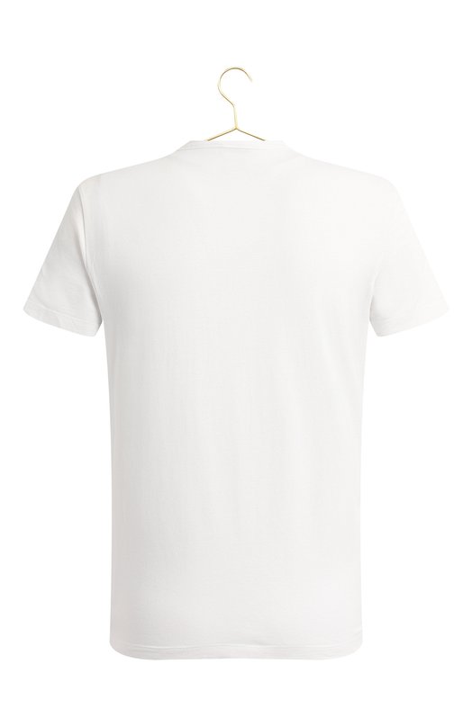 Хлопковая футболка | Moncler | Белый - 2