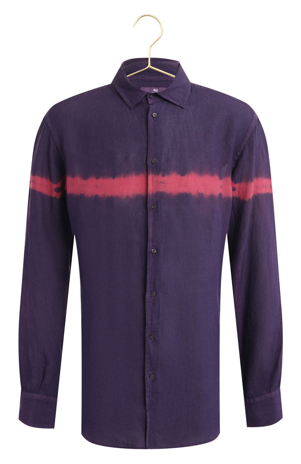 Льняная рубашка | Etro | Фиолетовый - 1