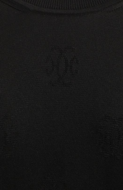 Пуловер из шелка и хлопка | Hermes | Чёрный - 3