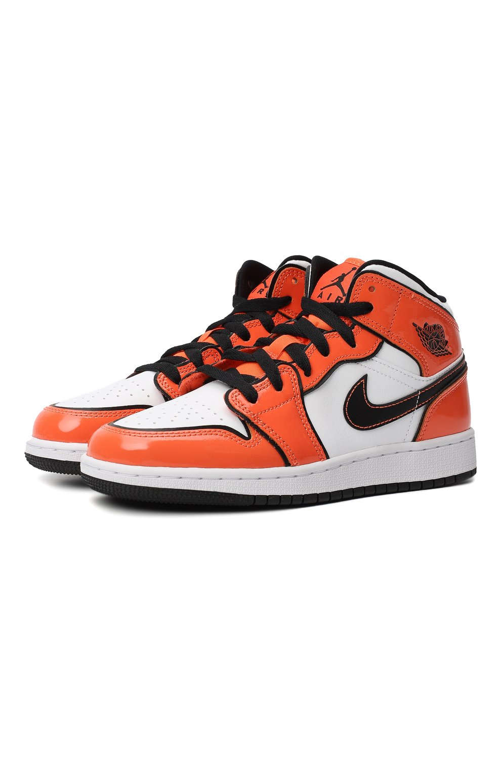 Кеды Air Jordan 1 Mid SE «Turf Orange» | Nike | Оранжевый - 1