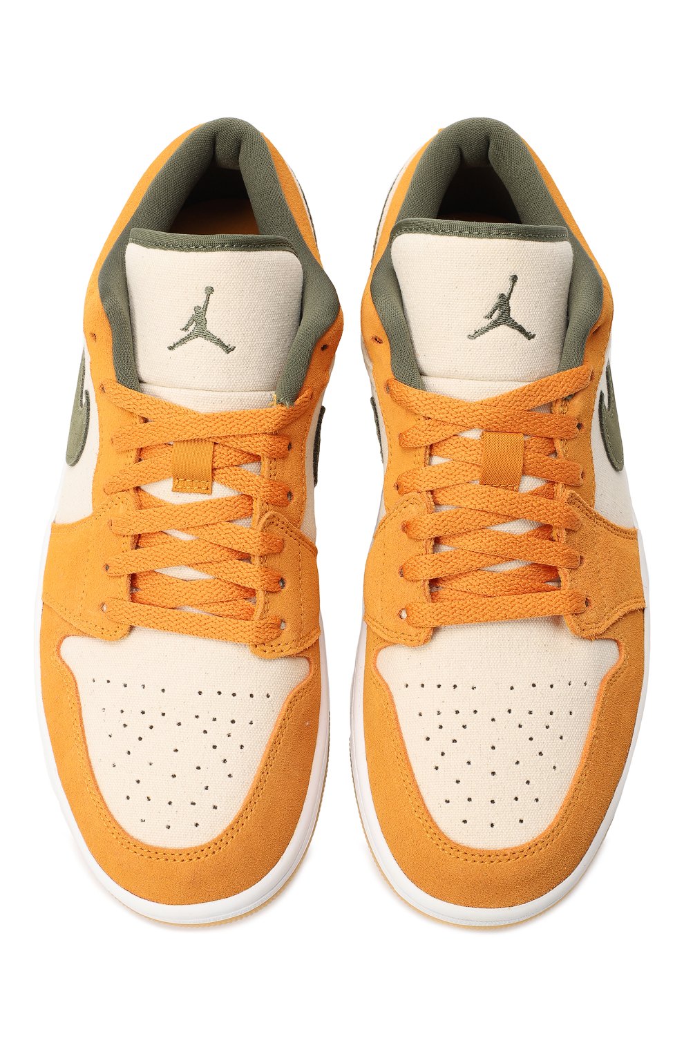 Кеды Air Jordan 1 Low SE 'Light Curry' Nike, цвет Оранжевый купить на ...
