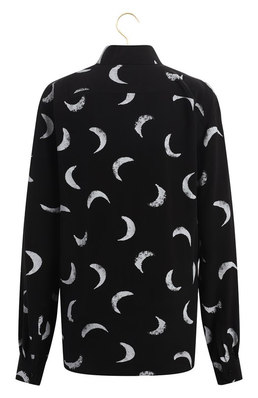 Шелковая блузка | Saint Laurent | Чёрный - 2