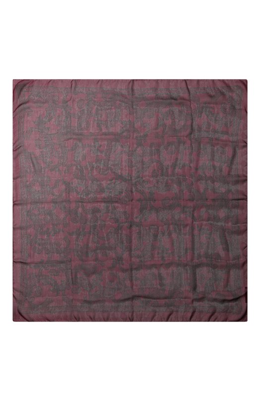 Шелковый платок | Gucci | Фиолетовый - 3