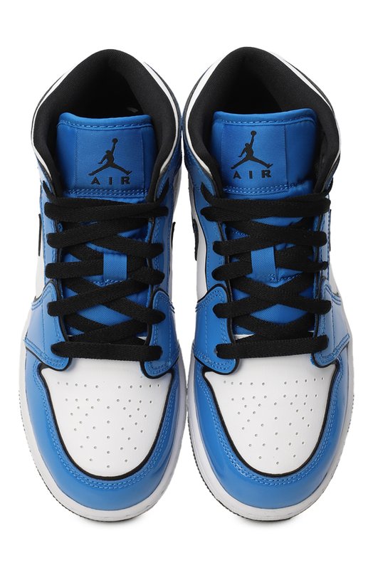 Кеды Air Jordan 1 Mid SE "Signal Blue" | Nike | Синий - 2