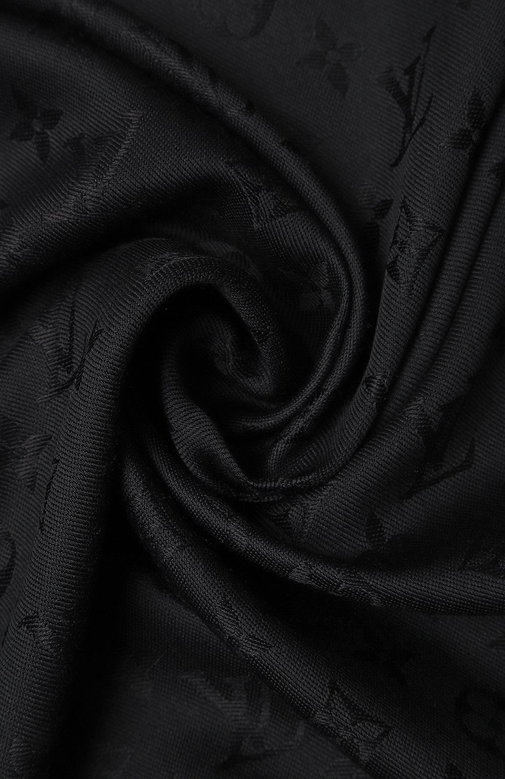 Платок из шелка и шерсти Monogram Classic | Louis Vuitton | Чёрный - 2