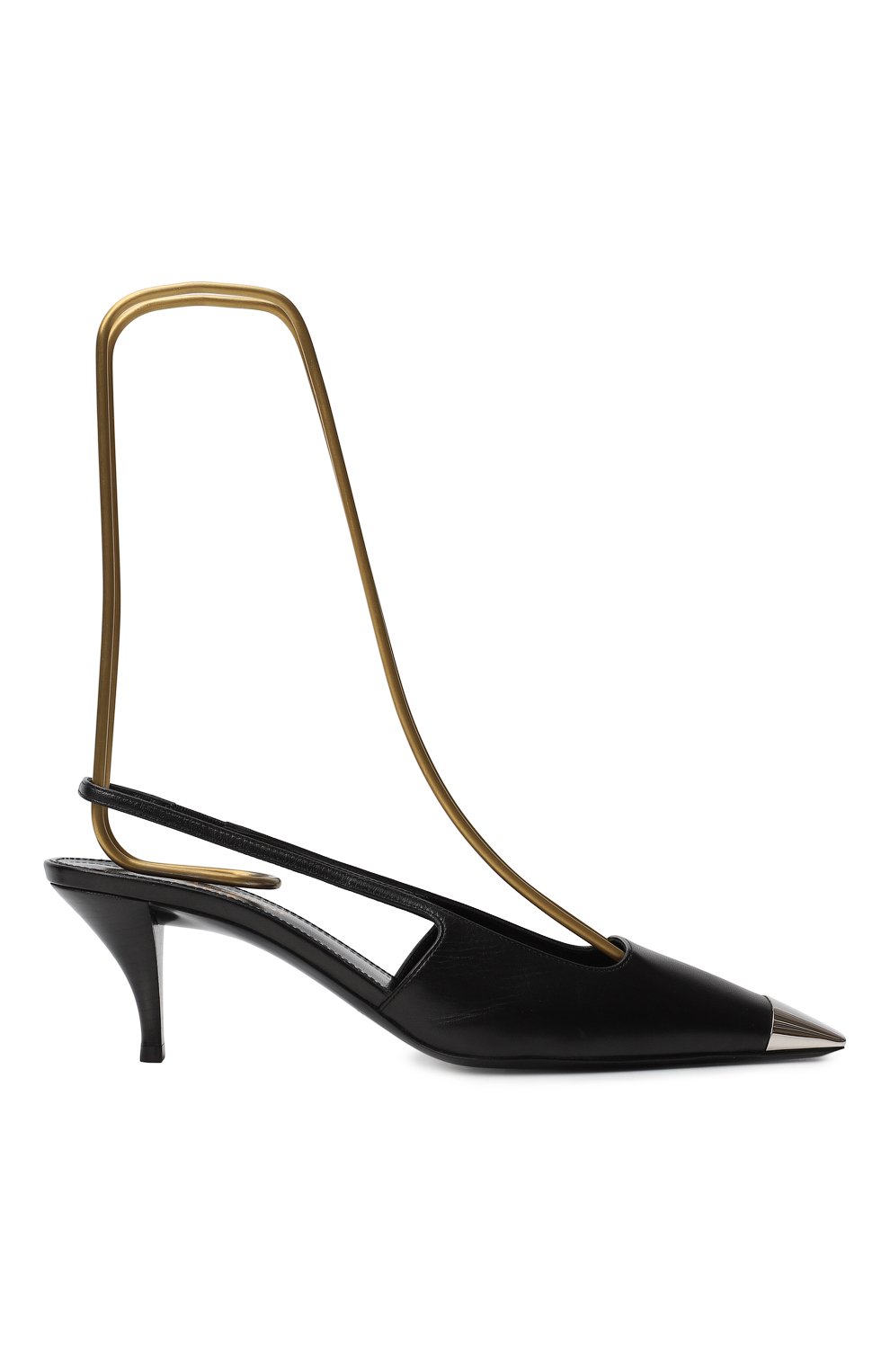 Туфли Saint Laurent, цвет Чёрный купить на ресейл-платформе TSUM ...
