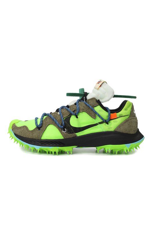 Кроссовки Off-White x Nike Zoom Terra Kiger 5 Electric Green | Nike | Зелёный - 4