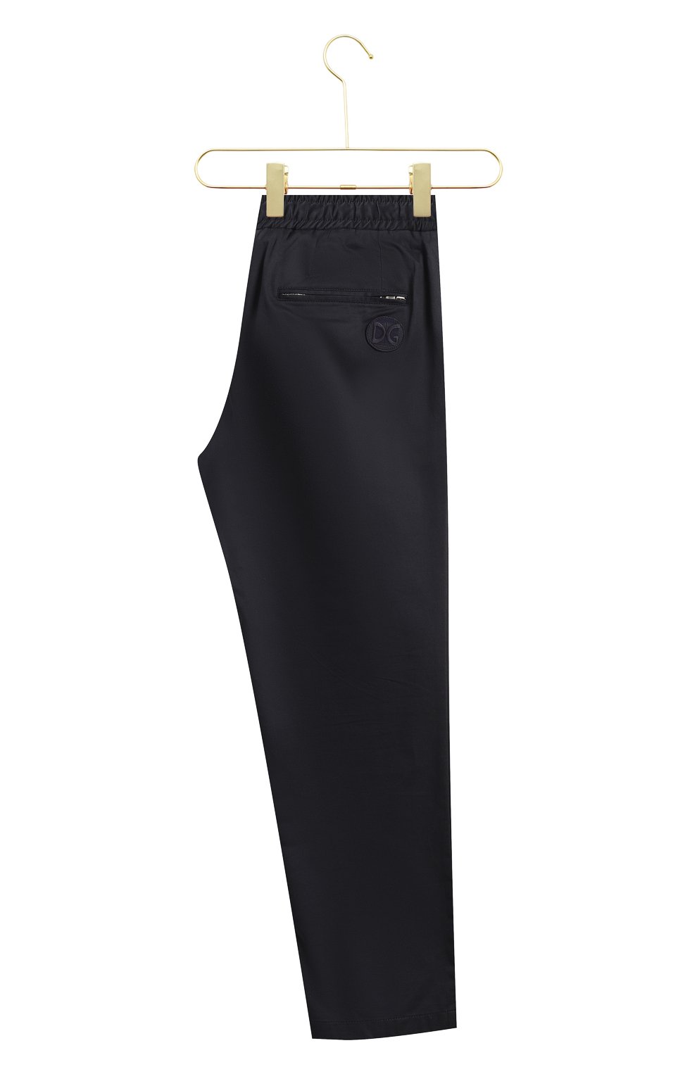 Хлопковые брюки | Dolce & Gabbana | Синий - 3