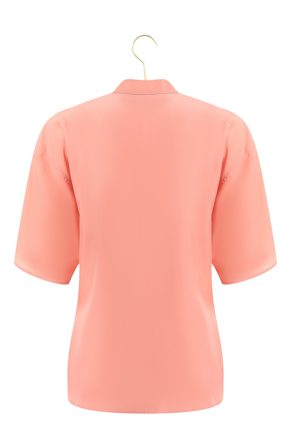 Шелковая блузка | Stella McCartney | Розовый - 2