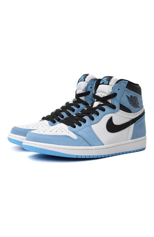 Кеды Air Jordan 1 High «University Blue» | Nike | Голубой - 1