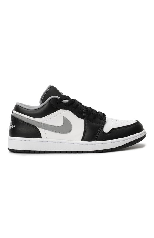 Кеды Air Jordan 1 Low "Black White Grey" | Nike | Чёрно-белый - 5