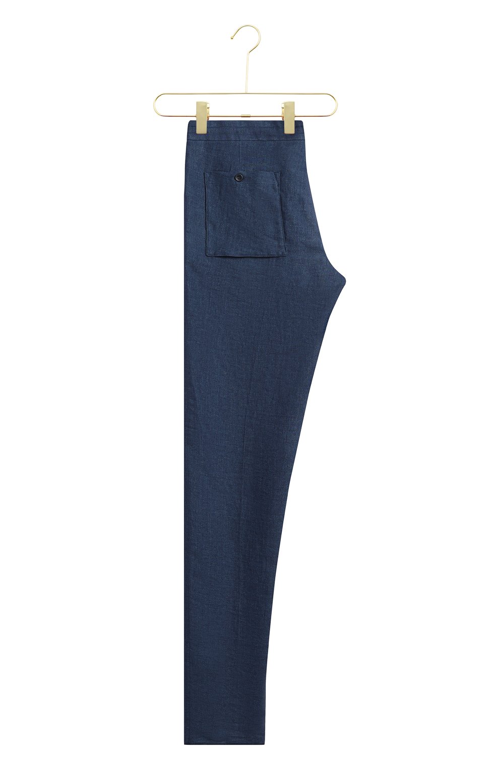 Льняные брюки | Loro Piana | Синий - 2